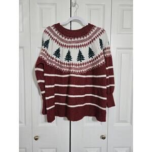 Maurices 2x women's knit Christmas sweater